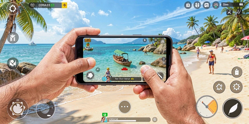 Tampilan gameplay CERIA33 yang menarik dan interaktif.