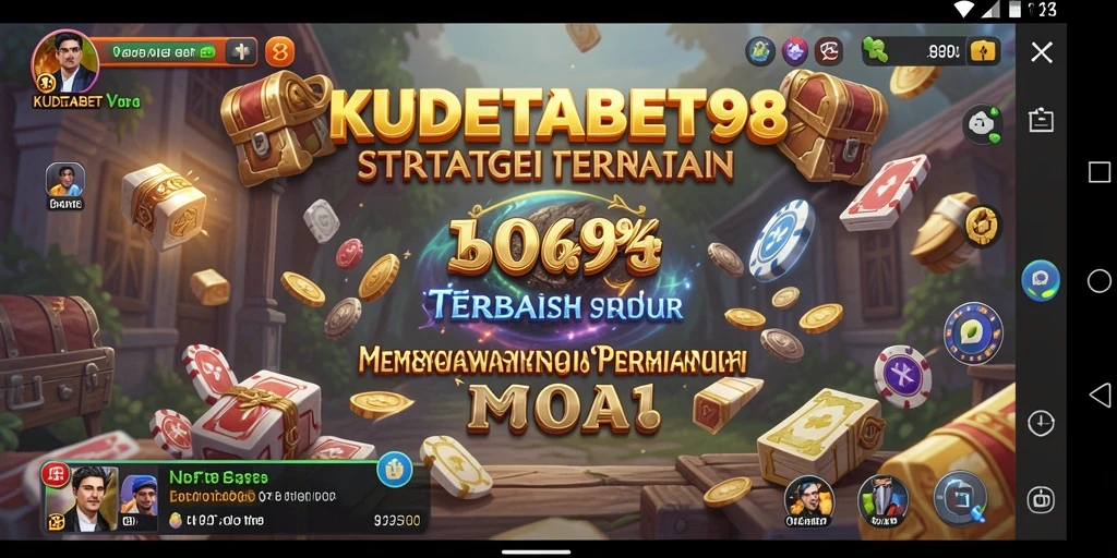 Tampilan dramatis dari misi strategi yang menantang di KUDETABET98.