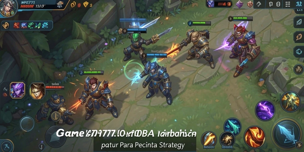 Tampilan menarik dari gameplay seru MPO777 di arena pertempuran.