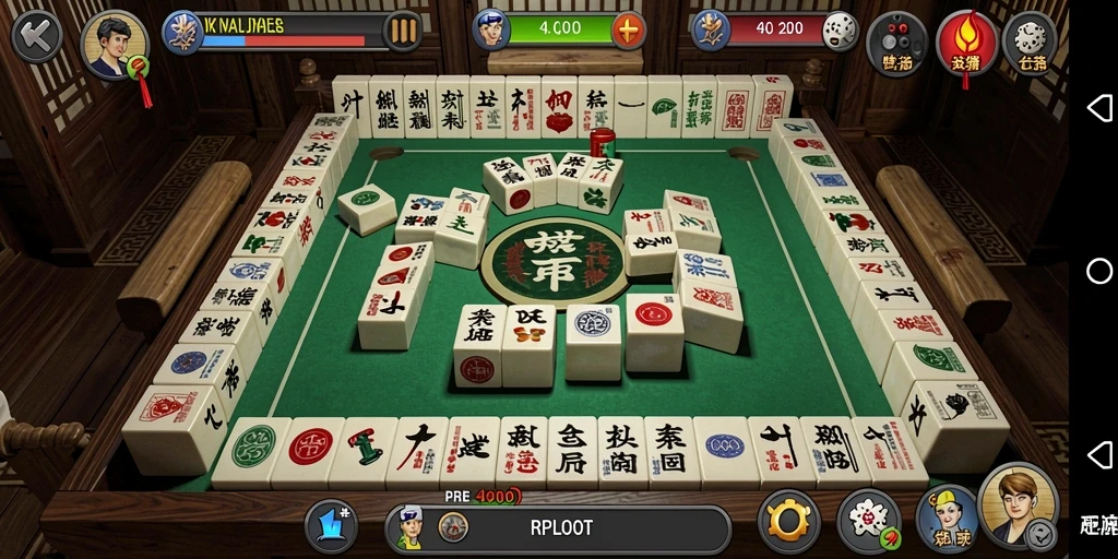 Gameplay seru RPLOOT dengan tampilan Mahjong yang menarik.