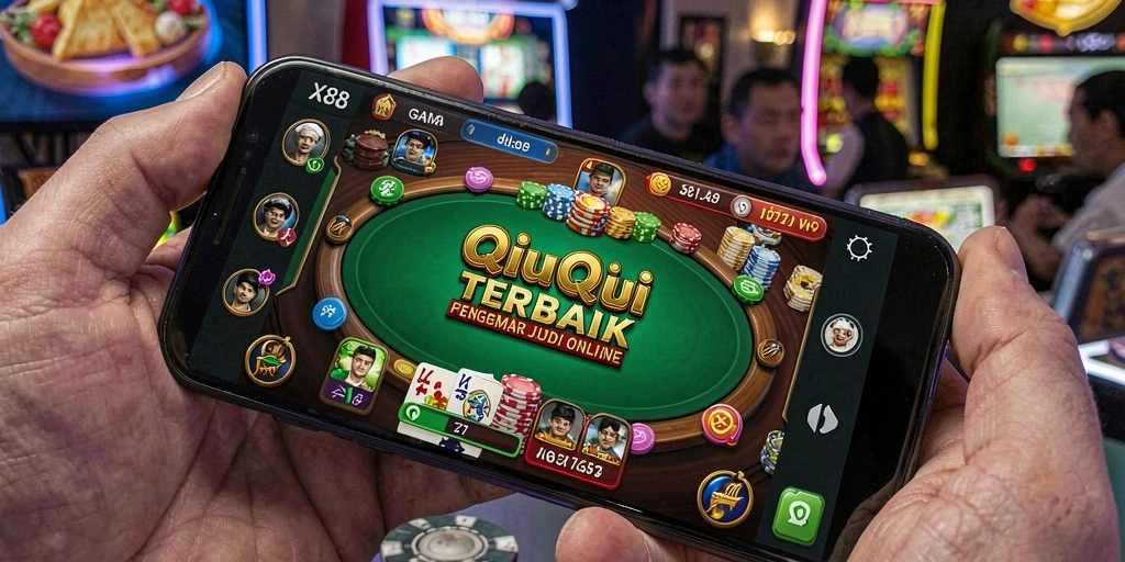 Tampilan gameplay seru dari X88 dalam QiuQiu.